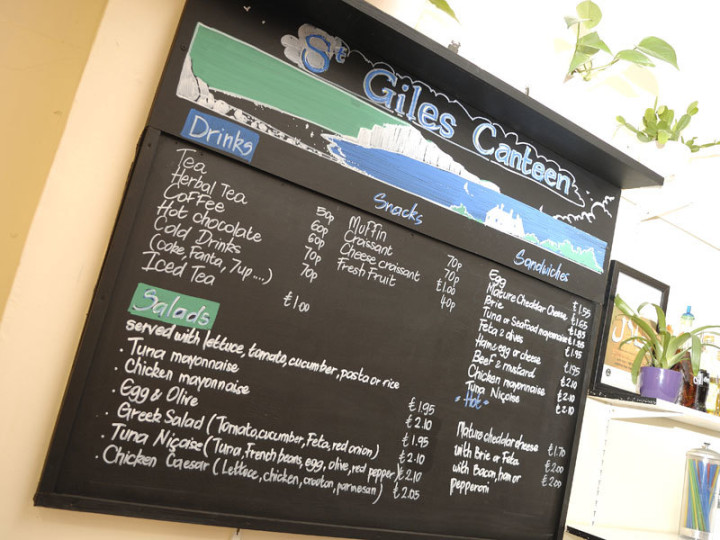 кафе школы St Giles Eastbourne