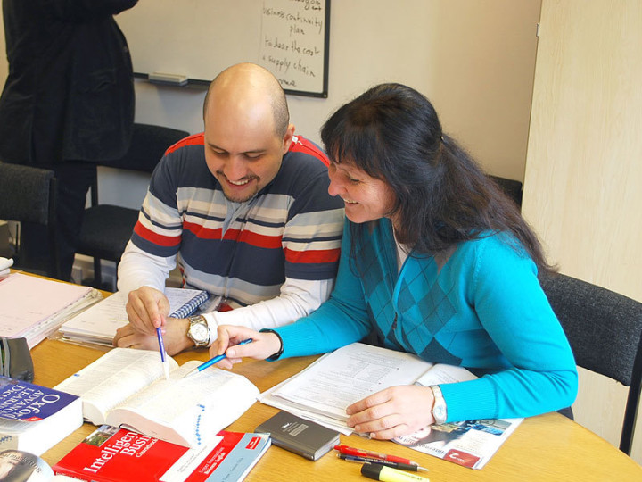 студенты LAL London на занятиях