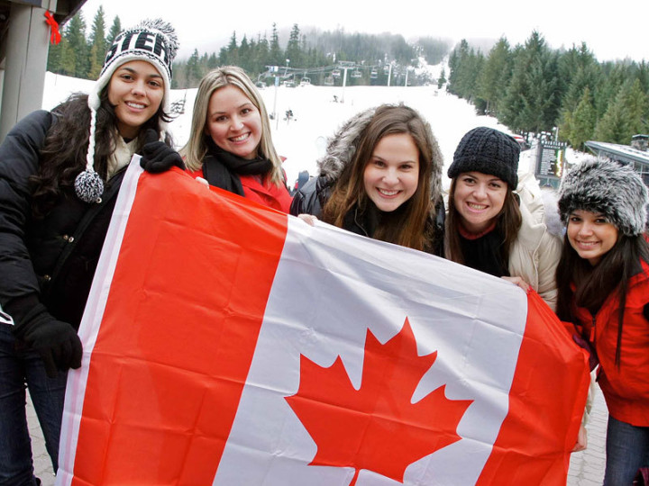 ILAC Vancouver students in Whistler