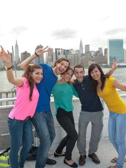 Студенты Rennert International в Нью-Йорке