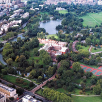 Кампус Regent’s College с высоты птичьего полета