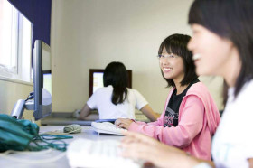 На занятиях