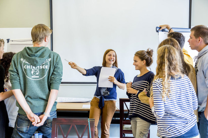 студенты курса «Discover Cambridge»