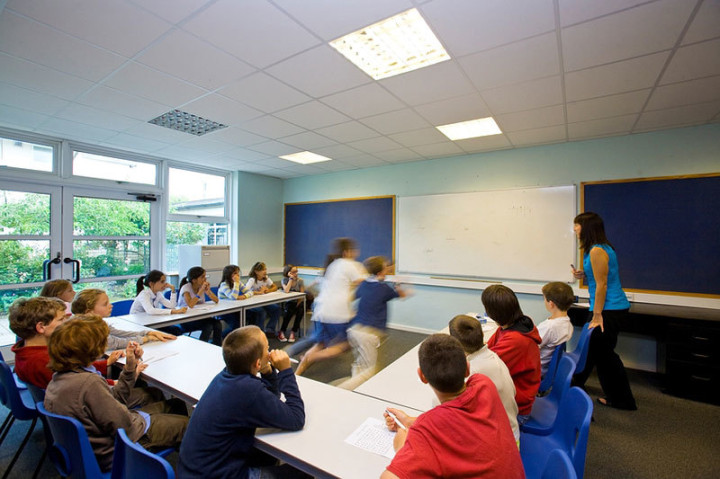 На уроке английского языка