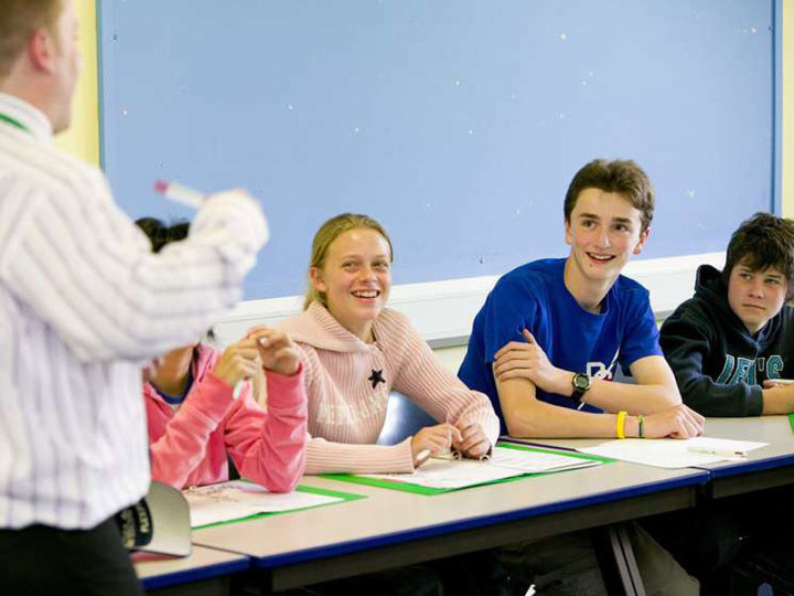 На уроке английского языка