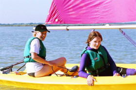 Занятия парусным спортом