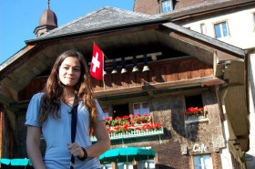 Студентка школы Ecole Lemania