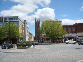 Центр города Taunton