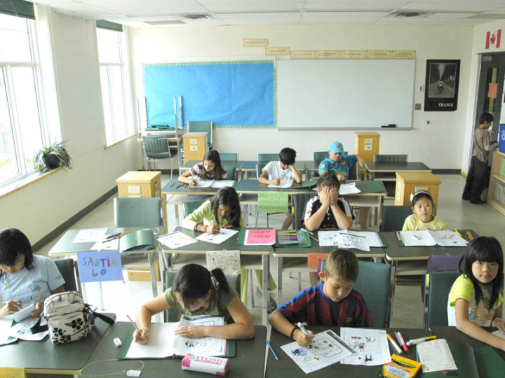 Учащиеся CISS Lakefield Camp на занятиях