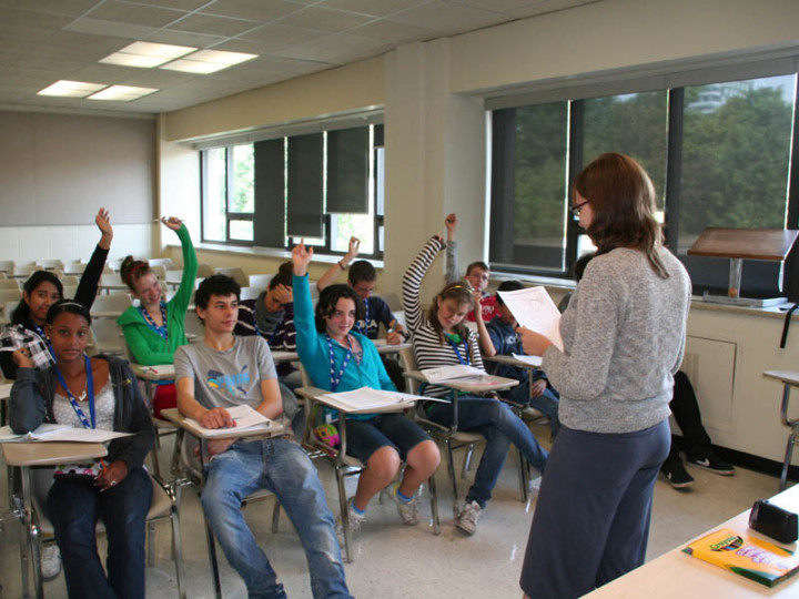 Студенты CISS Trinity College на занятиях