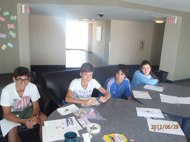 Студенты Wynchemna Calgary на занятиях