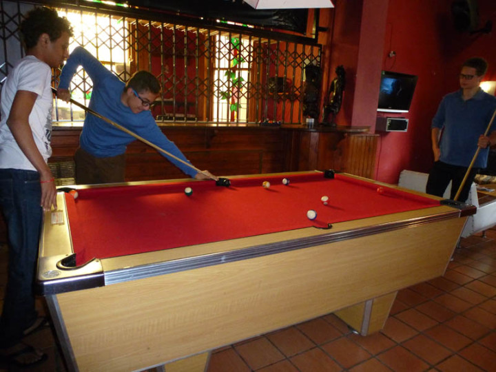 Общая комната отдыха для студентов LAL Cape Town