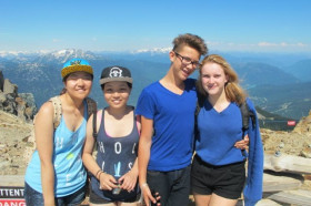 Студенты Wynchemna в горах