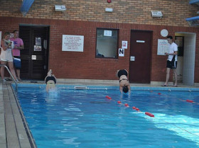 Соревнования по плаванию в Concord College