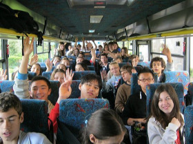 На экскурсии