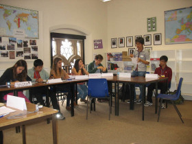 Студенты Discovery Summer Winchester College на занятиях