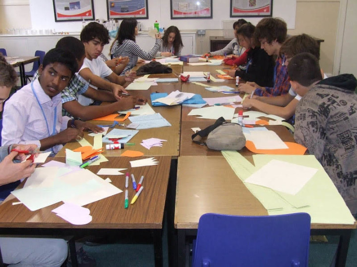 Студенты Discovery Summer Winchester College на занятиях