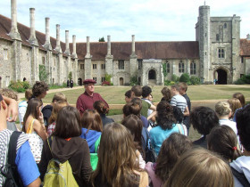 На экскурсии