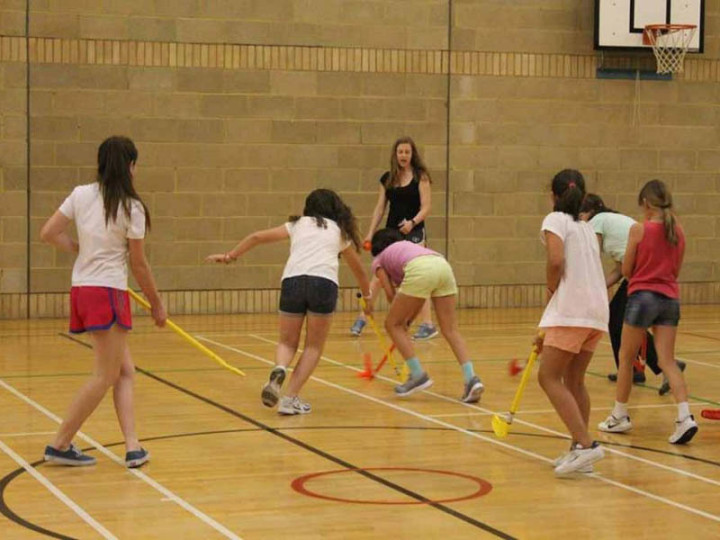 Занятия в спортзале