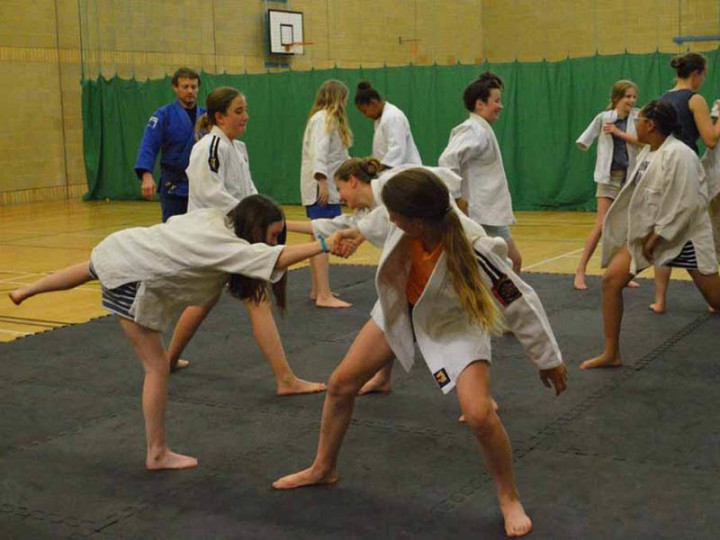 Занятия в спортзале