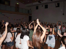 На дискотеке