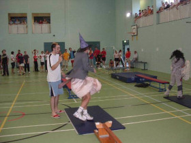 Внеклассные занятия в спортивном зале