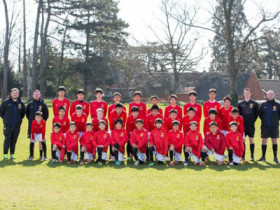 Команда Manchester United Soccer School Rugby School