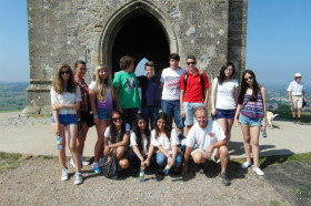 На экскурсии