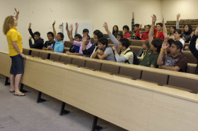 Студенты St Giles Southampton на занятиях