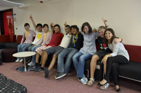 Студенты St Giles Southampton