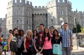 На экскурсии