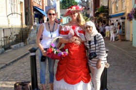 На экскурсии