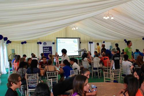 Студенты Oxford Royale Acadmy Jowett Walk на занятиях