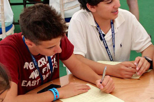 Студенты Oxford Royale Acadmy Jowett Walk на занятиях