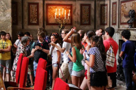 На экскурсии во дворце Бленхейм