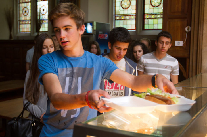 Обед в Studio Cambridge Sir Christopher