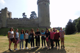 На экскурсии