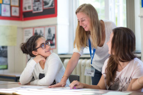 Студенты Studio Cambridge Sir Richard на занятиях