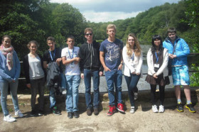 На экскурсии