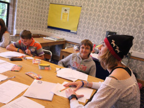 Студенты Village Camps на занятиях