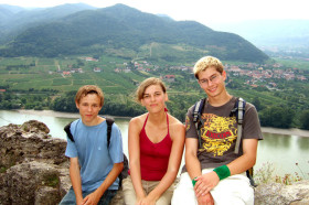 На экскурсии