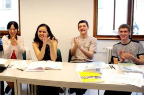 Студенты Cultura Wien на занятиях