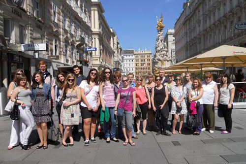 На экскурсии