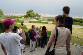 На экскурсии