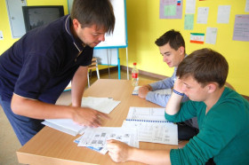 Студенты Village Camps на занятиях