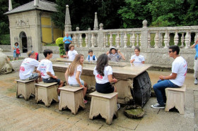 На экскурсии