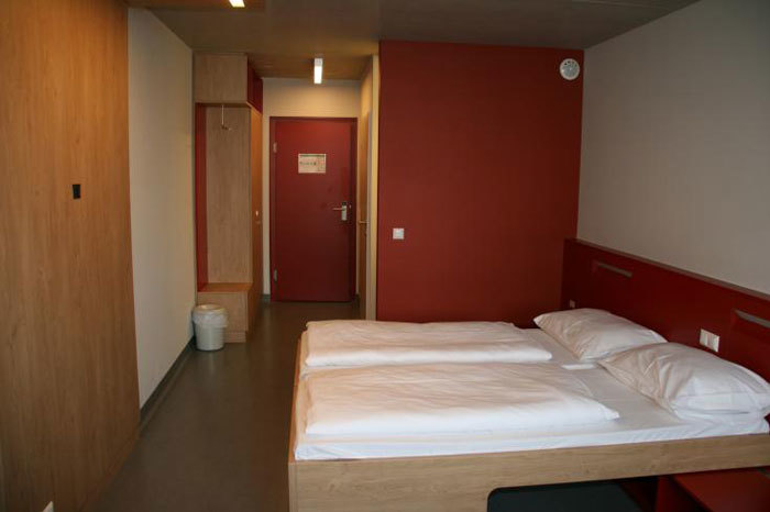 Жилая комната студентов Humboldt-Institut Wien