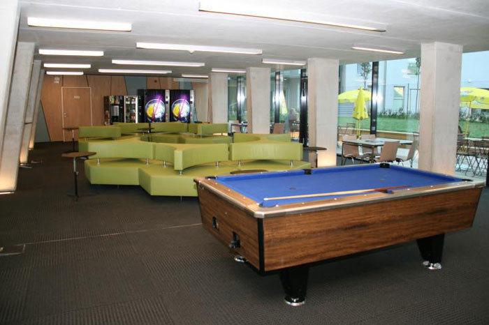 Комната отдыха для студентов Humboldt-Institut Wien