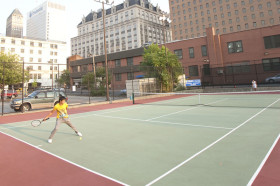 Теннисный корт