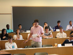 Студенты школы Julian Krinsky – University of Pennsylvania на занятиях